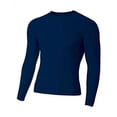 thumbnail image 2 of Long Sleeve Compression Crew Shirt, 2 of 2