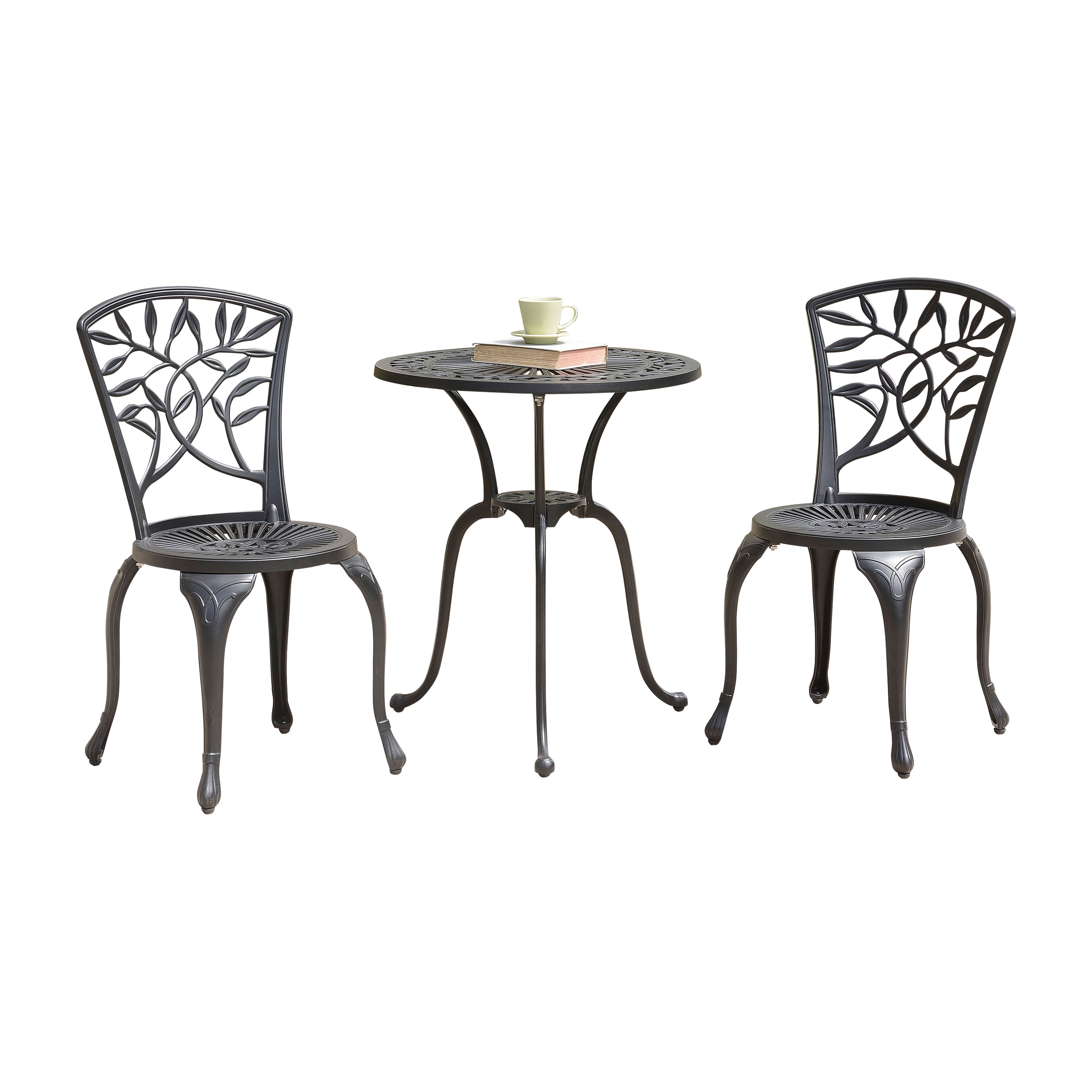 Furniture of America Arielle Transitional 3Piece Patio Table Set