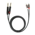 thumbnail image 3 of Cable adaptador de audio, cable de audio con conector chapado en oro de 1,5 m Cable de audio RCA Características líderes en su clase, 3 of 8