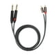 thumbnail image 1 of Cable de audio RCA Nikou chapado en oro 1,5 m grado profesional, 1 of 9