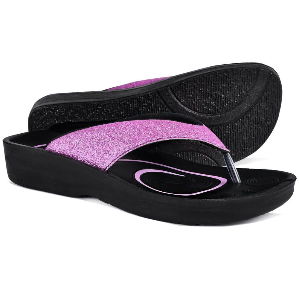 aerothotic original orthotic comfort thong style flip flops sandals for women with arch support for comfortable walk