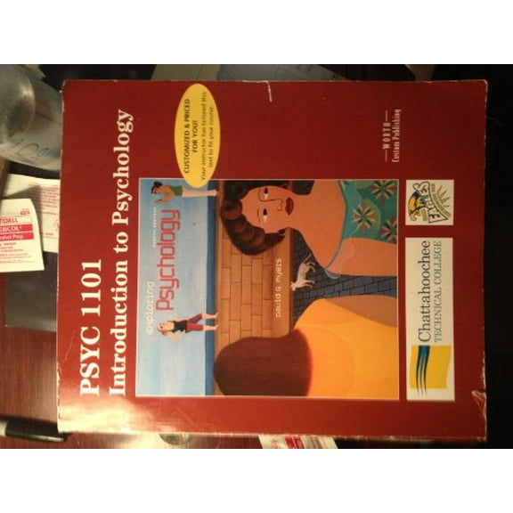 Pre-Owned PSYC 1101 Introduction to Psychology by David G. Myers (2012-08-02) Paperback
