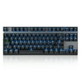 thumbnail image 1 of MOTOSPEED Motospeed GK82 Dual-Mode Mechanical Keyboard: 87-Key Compact Design with Red Switches, USB Connectivity, and Backlit Features for PC/Laptop, Black, 1 of 7