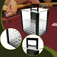thumbnail image 3 of TISHITA Acrylic Chip Case Display Cabinet Large Capacity Games Accessories Container With 40mm Trays, 3 of 6