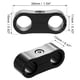 thumbnail image 3 of 8uds Coche Manguera Separador Abrazadera Accesorio para Combustible Manguera Negro AN4, 3 of 7