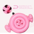 thumbnail image 2 of Flotador inflable para bebé Flamingo con dosel, protección solar, ayuda para nadar, piscina infantil, 2 of 11