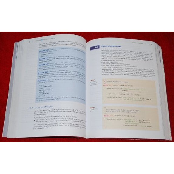 Pre-Owned Objects First with Java: a Practical Introduction Using BlueJ (Paperback) 0131249339 9780131249332
