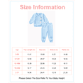 thumbnail image 2 of 2T Baby Girls Clothes 3T Girl 2PCS Fall Winter Outfits Cute Flower Toddler Girls Long Sleeve Sweatshirt Top Pants Clothing Set Blue, 2 of 6
