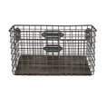 thumbnail image 6 of Spectrum Diversified Vintage File & Letter Holder Modern Farmhouse Décor, Rustic Chic Mail, Industrial Gray, 6 of 7