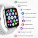thumbnail image 4 of Colmi P28plus Plateado Smartwatch Con Llamadas De Voz, Ip68 Impermeable, Reloj Inteligente Con Pantalla Táctil Hd De 1,9", Lectura De Información, Vigilancia De La Salud, Apto Para Hombre Y Mujer, 4 of 8
