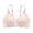 Pink, variant on Women's Big & Tall Seamless Underwire Nursing Maternity Bra, Purple