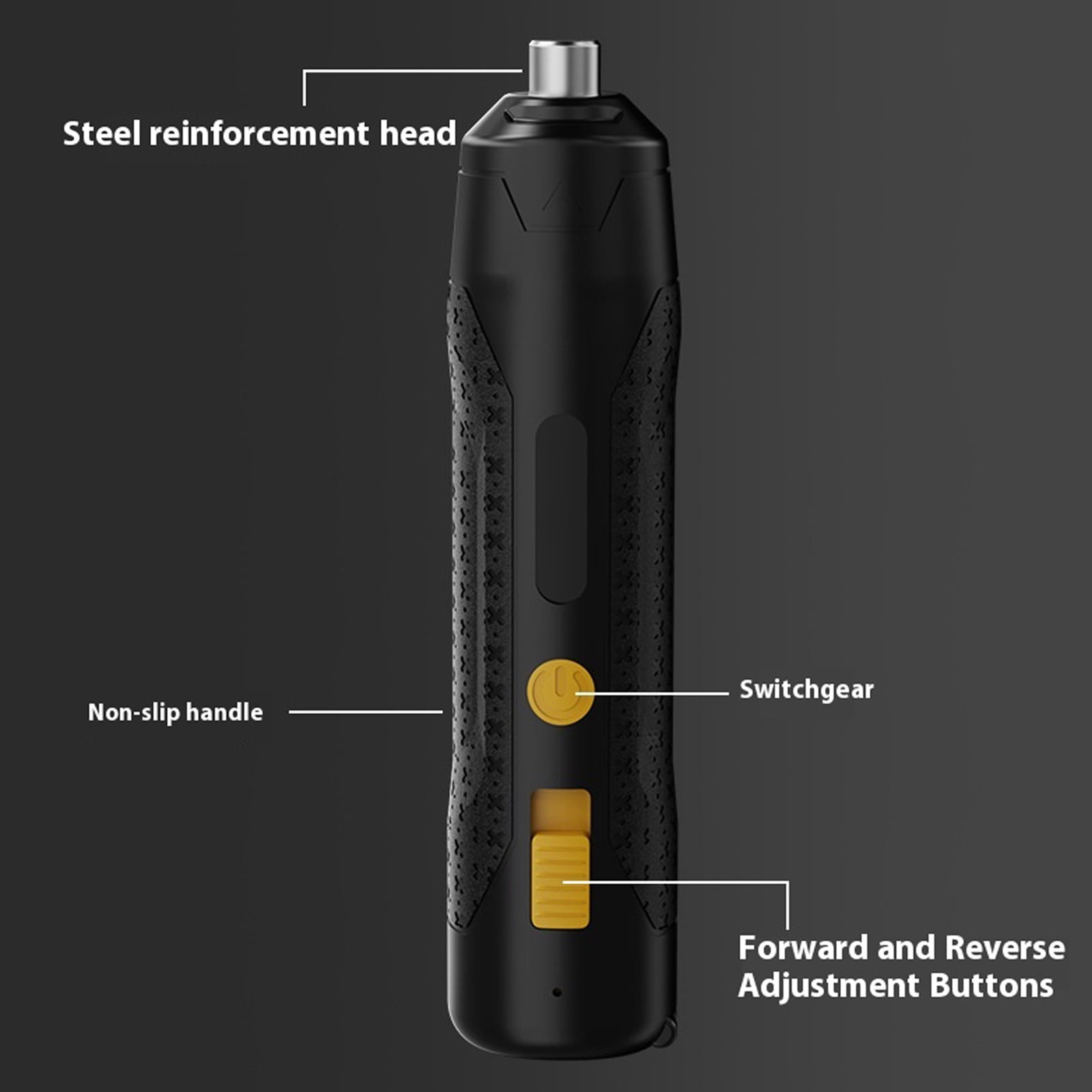 46 in 1 Rechargeable Cordless Electric Screwdriver Set Precise Power Tool Drill for Computer Repair