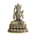 thumbnail image 2 of Estatua de Bodhisattva figura de Buda tibetano latón perfecl, 2 of 5