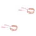 thumbnail image 1 of Guardurnaity unisex única de poliéster Pulseras de la amistad para hombres y mujeres Glamour personalizado Rosa Rosa 2Conjunto, 1 of 6