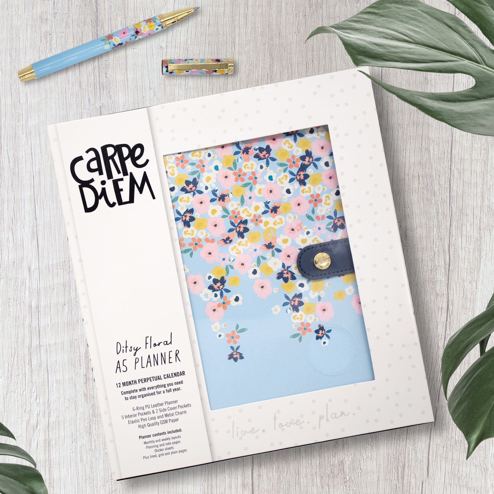 Pukka Pads A5 Planner -Ditzy Floral