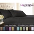 thumbnail image 4 of Vilano Springs 4-Piece Crochet Lace Hem Sheet Set by SouthShore Fine Linens, 4 of 8