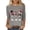 A Gray, variant on Horkkom Christmas Shirts for Women Wine Glass Graphic 3/4 Length Sleeve Tees Crew Neck Pullover Xmas Blouses L, Gifts for Women
