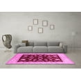 thumbnail image 3 of Ahgly Company Indoor Rectangle Oriental Pink Industrial Area Rugs, 3' x 5', 3 of 4