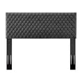 thumbnail image 6 of Headboard, King Size, Velvet, Dark Grey Gray, Modern Contemporary Urban Design, Bedroom Master Guest Suite, 6 of 9