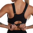 thumbnail image 3 of LAJPXKHY Plus Size Sports Bras for Women High Support Front Closure Zipper Bralettes Full Coverage Wireless Bras, 3 of 4