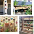 thumbnail image 4 of Juego decorativo de arte de pared de jardín de metal de 4 lindas esculturas de pared para exteriores de mariquitas Namotu HMHZ1019, 4 of 7