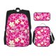 thumbnail image 1 of Balery Vintage Flowers Mochila escolar 3 en 1 para niños: mochila resistente con lonchera térmica y estuche para lápices. Mochila escolar para niños y niñas., 1 of 7