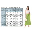 thumbnail image 7 of Wide Leg Pants for Women Ladies Fashion Loose Casual High Waist Palazzo Pants with Pockets,Small,Blue, 7 of 7