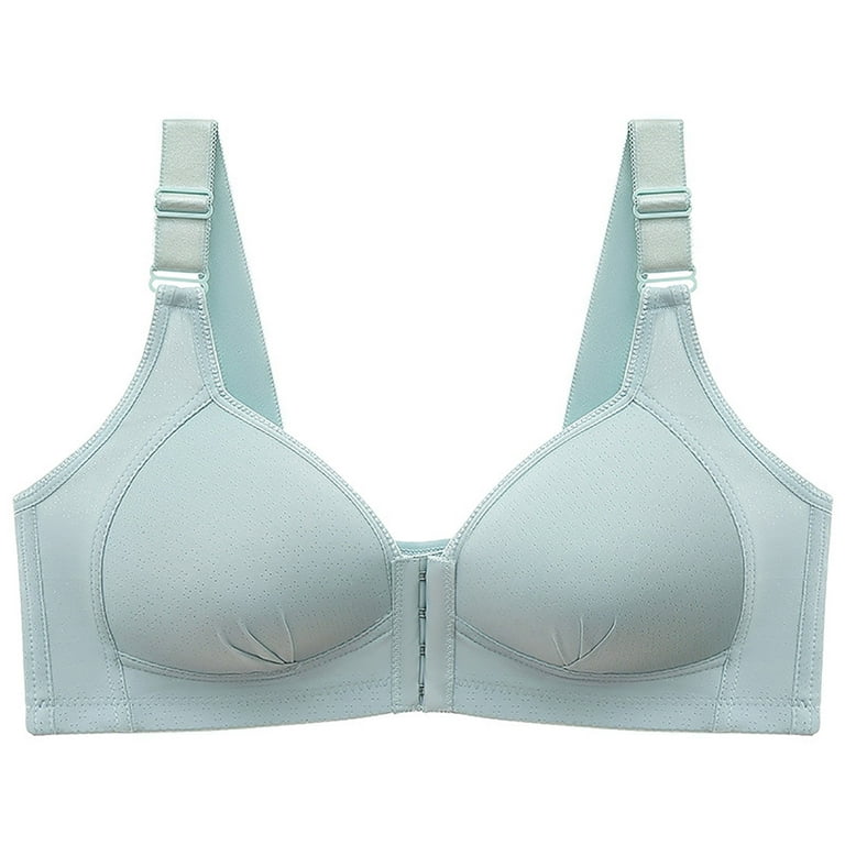 S LUKKC LUKKC Front Closure Shaping Wirefree Bras for Women