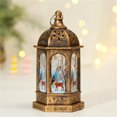 thumbnail image 5 of Teissuly Christmas Lantern Candlestick Lamp Night Wind Decoration Night Teissuly WER202312021006, 5 of 5