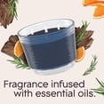 thumbnail image 2 of Candle Glade Smooth Bourbon & Oak con aceites esenciales, 200 ml, 3 mechas, 2 of 8