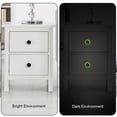 thumbnail image 3 of HemaKayy 4 Pack 1.37" Decorative Cabinet Knobs - Glow in the Dark - Durable ABS & Glass - Easy Installation - Versatile Usage - Enhance Home, Kitchen Decor - Bee Golden Embroidery, 3 of 7