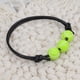thumbnail image 4 of KAKOWELY 8 pulseras con dijes de pelotas deportivas: tenis, rugby, baloncesto, béisbol., 4 of 5