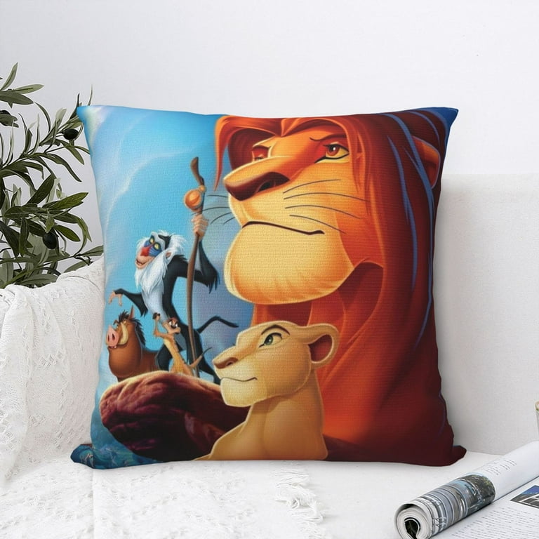 The Lion King Throw Pillow Cover Decoration Pillow Case Cushion