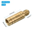 thumbnail image 2 of Uxcell 3g Copper Dart Weight Add Accentuator 9 Pcs 14mm 2BA Thread Darts Weight Adjuster Dart Accessories Gold, 2 of 6