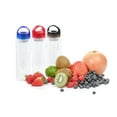 thumbnail image 4 of 24 oz Sport Fruit Infusion Water Bottle BPA Free - Blue Color, 4 of 4
