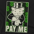thumbnail image 2 of Monopoly T-Shirt Pay Me Unisex Graphic Tee For Men & Women, 2 of 7