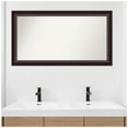 thumbnail image 3 of Amanti Art Custom Wall and Bathroom Mirror (24.25 x 44.25 in.), Signore Bronze Frame, 3 of 6