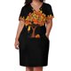 thumbnail image 3 of Vestido holgado con bolsillos y diseño de árbol de gato, mono de verano para mujer, ropa para ocasiones formales., 3 of 7