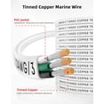 thumbnail image 2 of Cable Marino NAOEVO calibre 12 12/3 triplex 12 AWG 9 m, 2 of 7