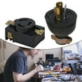 thumbnail image 2 of 2Kw Generator Plug Socket 168F/170F Anti-Loose Plug Socket Three-Pole Plug Ac250V 30A Generator Plug Electrical Equipment, 2 of 7