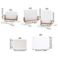 thumbnail image 5 of lanema Clear Acrylic Display Picture Frame with LED Lighting Wood Base Heat Transfer Machines Sublimation Photo Frame, 5 of 14