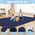 thumbnail image 3 of Babyeap Large Baby Playpen with Mat,71"x50"Playpen for Babies and Toddlers,Baby Play Yard Baby Fence Play Area Indoor Outdoor,Navy Blue, 3 of 7