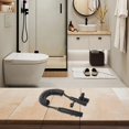 thumbnail image 3 of Chendee Handheld Toilet Bidet Faucet Sprayer Stainless Steel Dual Button Bidet Sprayer,Black, 3 of 8