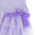 thumbnail image 6 of Girls Bridesmaid Dress Baby Flower Kids Party Rose Bow Wedding Dresses Princess, 6 of 8