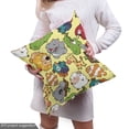 thumbnail image 4 of Ambesonne Cartoon Fabric by the Yard Upholstery, Hippo Giraffe Koala, 10 Yards, Multicolor, 4 of 4