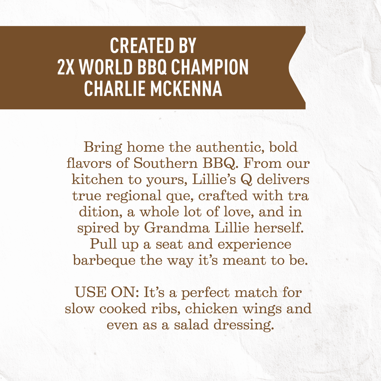 Lillie’s Q Memphis Style BBQ Sauce – Smoky & Sweet Barbecue Sauce for Ribs, Pulled Pork & Chicken, 15.3 oz Squeeze Bottle