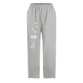 thumbnail image 4 of ketyyh-chn99 Grey Pants Hangers Women's 28''/30''/32''/34'' Stretchy Straight Dress Pants with Pockets Tall, Petite, Regular for Office Work Business, 4 of 5