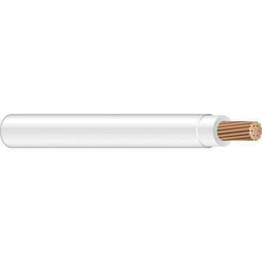 Southwire Building Wire,12AWG,THHN,Str,Wht,50ft 22965883