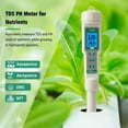 thumbnail image 5 of Professional Hydroponic Meter 4 in 1 PH EC TDS TEMP Tester Monitor Long Probes for Nutrient Solutions,Swimming,Aquarium, 5 of 5