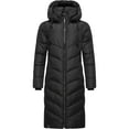 thumbnail image 6 of Marikoo Women's Long Winter Jacket with Hood - Weather-Resistant - Sahnekatzii XIV, 6 of 11